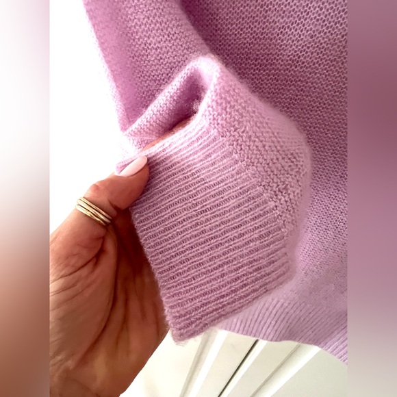 PRICE DROP! Autumn cashmere Lightweight Blouson Sleeve Raglan Crew Size L✨NWT✨ - Picture 8 of 11